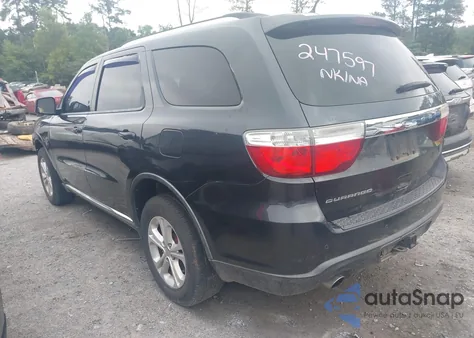 2012 Dodge Durango Crew z USA, uszkodzony, nr VIN 1C4SDHDT7CC247597